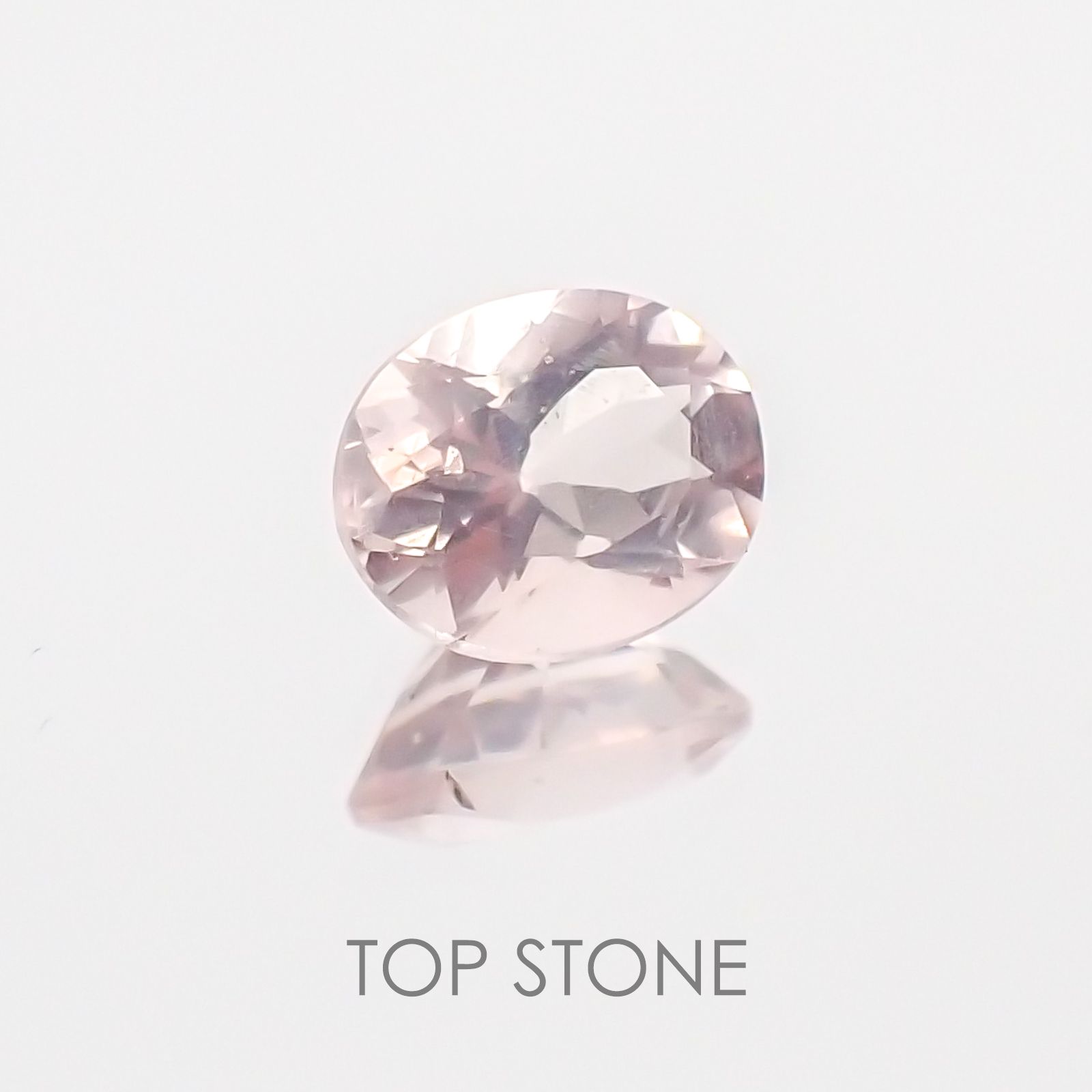 ローズクォーツ(宝石名ローズ・クォーツ) モザンビーク産 0.38ct 識別