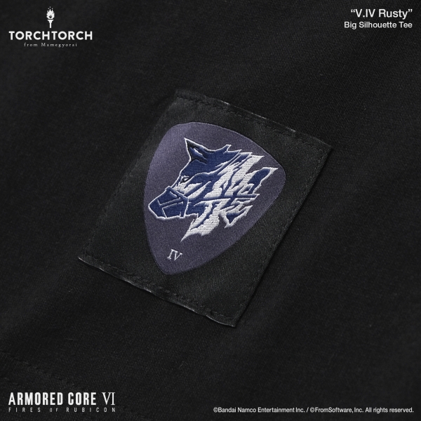 V.IV ラスティ ビッグシルエットTシャツ | TORCH TORCH