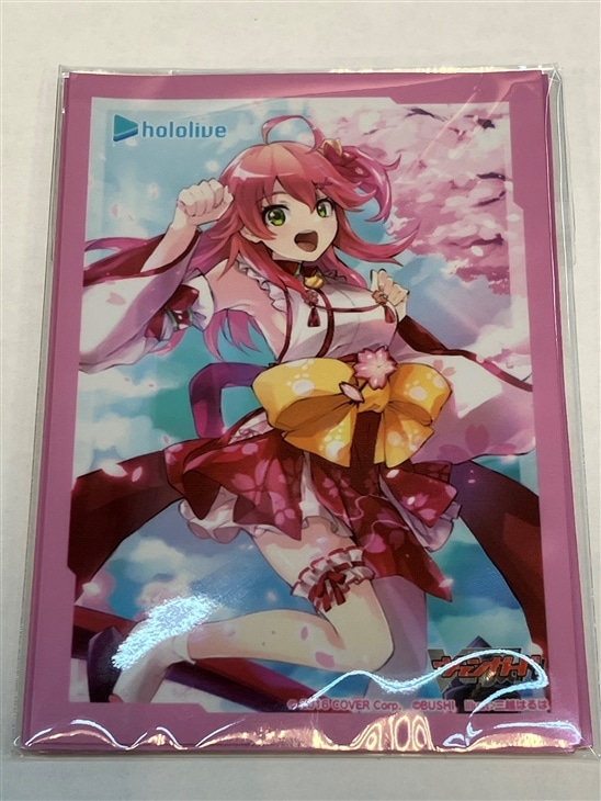 女神再臨」ボックス特典スリーブ[さくらみこ：ピンク]【ヴァンガード