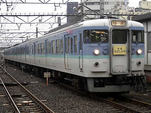 快速むさしの | 115系300番台《長野色》 | JR中央本線 | 立川 | とれぱ