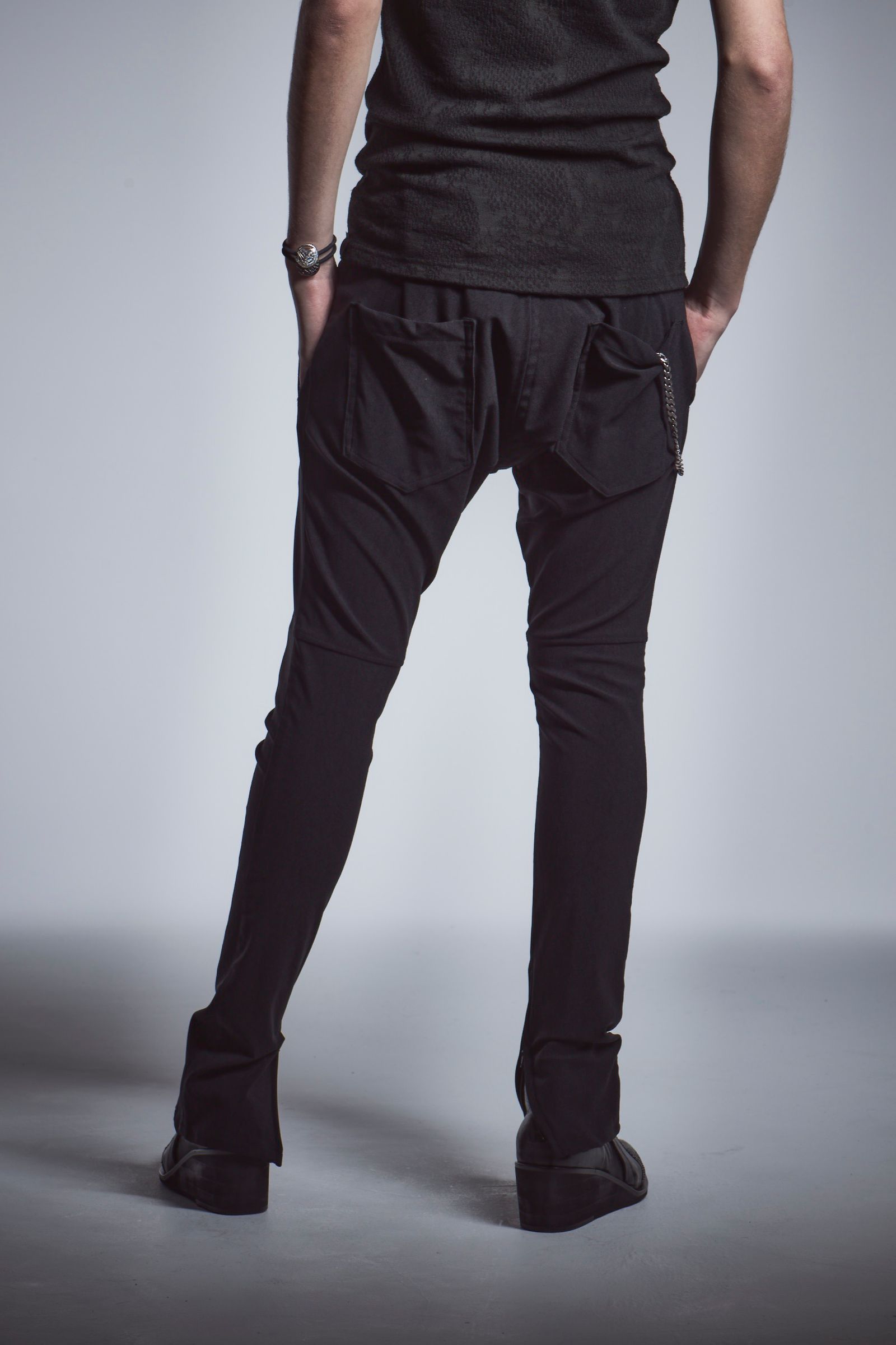 kiryuyrik - カーブサルエルストレッチパンツCurveSarouelPants