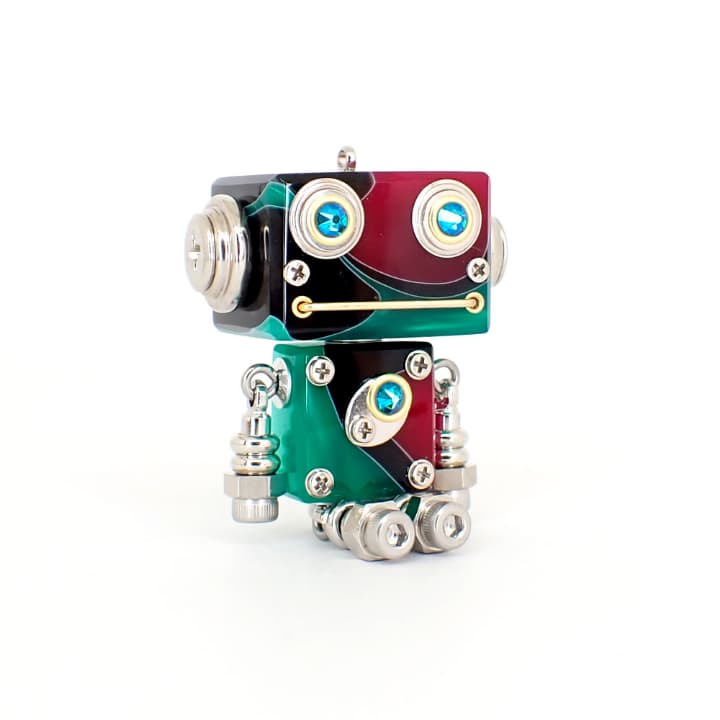 TEFTART｜ロボットモチーフのアクセサリー オリジナルデザイン