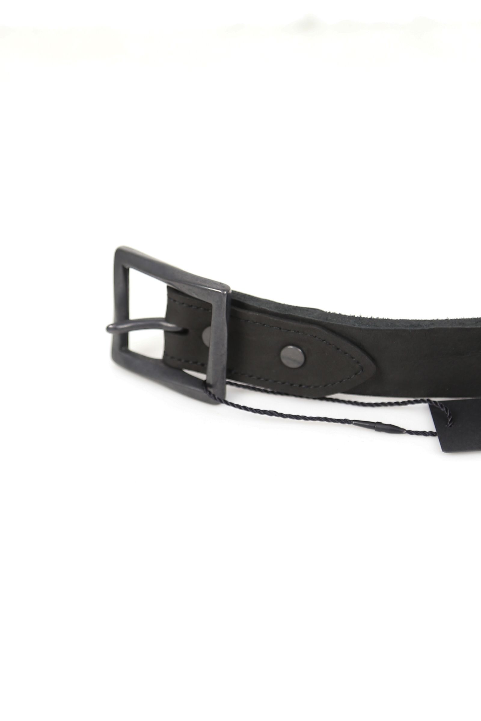 ISAMU KATAYAMA BACKLASH - JP SHOULDER GARMENT-DYED BUCKLE BELT