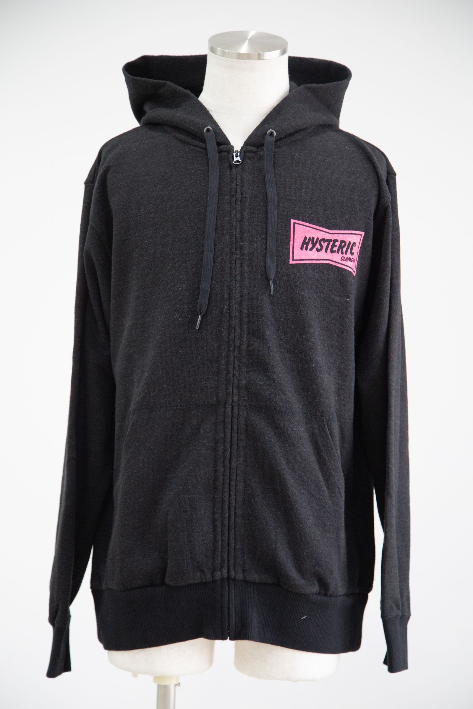 HYSTERIC GLAMOUR ジップアップジャージ ブラック/ピンク 【公式通販】