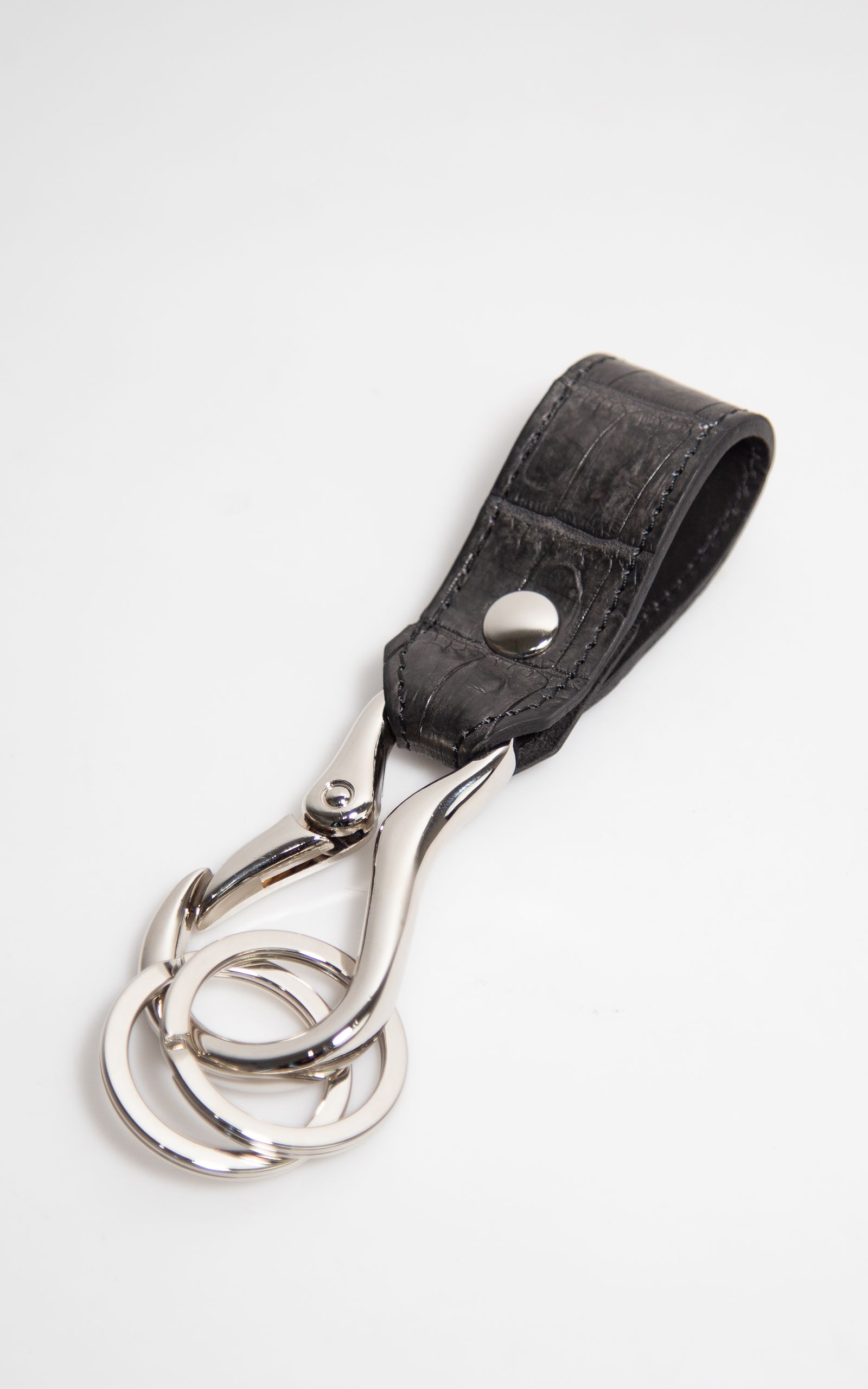 ISAMU KATAYAMA BACKLASH - CROCODILE KEY RING / スミ | Tempt
