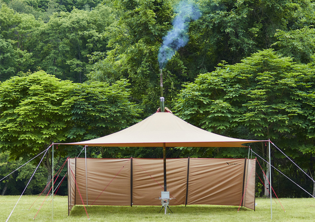 ひ*り様 tent-Mark DESIGNES TC Tarp 400×340c 青空タープTC｜