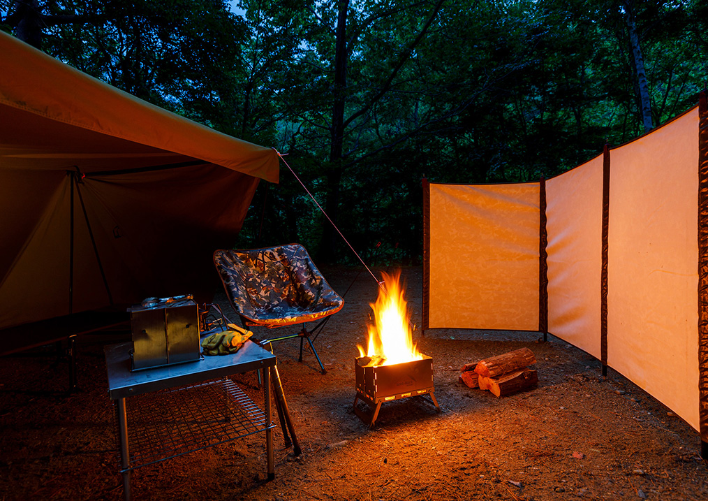 陣幕ミニ コットン 源流カモ｜TARP｜PRODUCTS｜tent-Mark DESIGNS