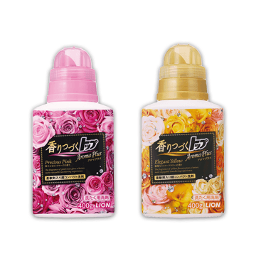 ライオン「香りつづくトップ Aroma Plus(プレシャス ピンク/エレガント