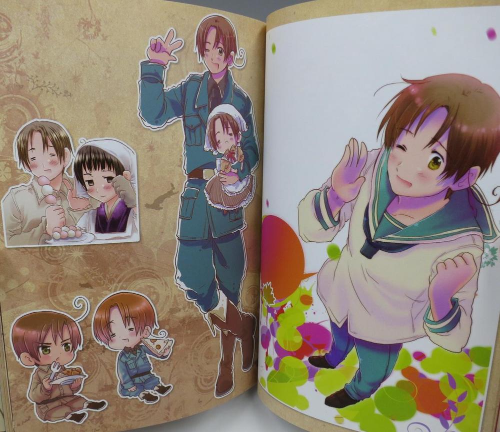 ヘタリア Axis Powers ARTBOOK ArteStella Piccolo / 日丸屋秀和