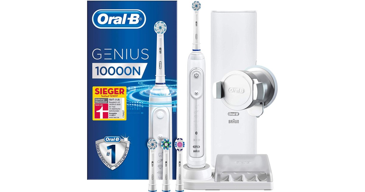 Oral-B Genius 10000N: 1,5 sehr gut | Clevere Zahnbürste mit vielen