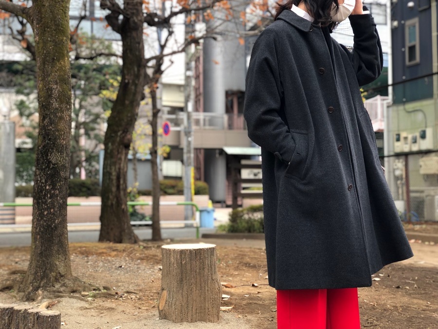 美品 バーバリー ウールコート Burberry ヴィンテージ 古着 黒 中古