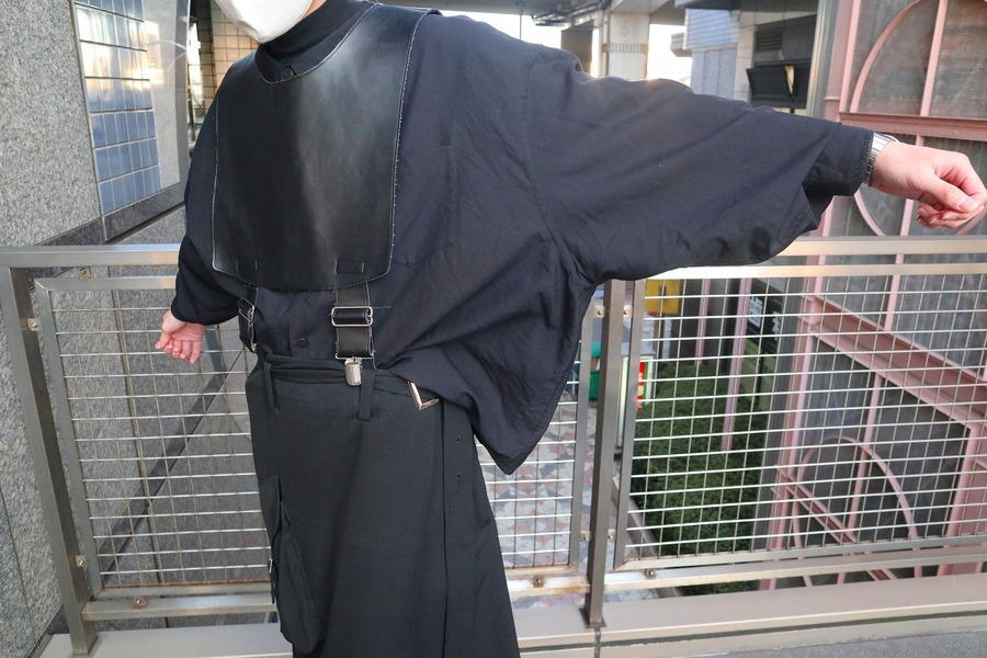 BLACKCOMMEdesGARCONS/ブラックコムデギャルソン】よりエコレザー