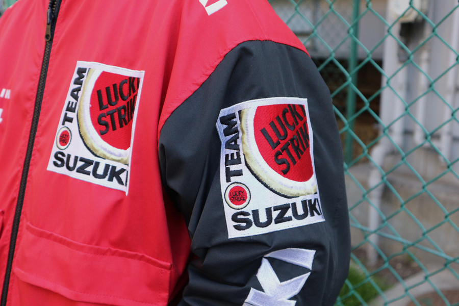 90'S希少コラボアイテム【SUZUKI × LUCKY STRIKE/スズキ×ラッキー