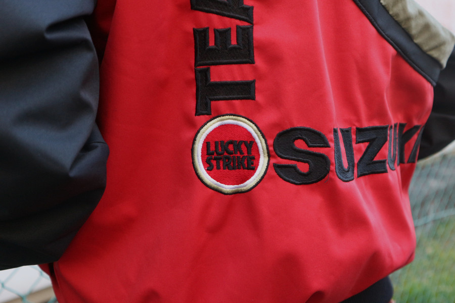 90'S希少コラボアイテム【SUZUKI × LUCKY STRIKE/スズキ×ラッキー