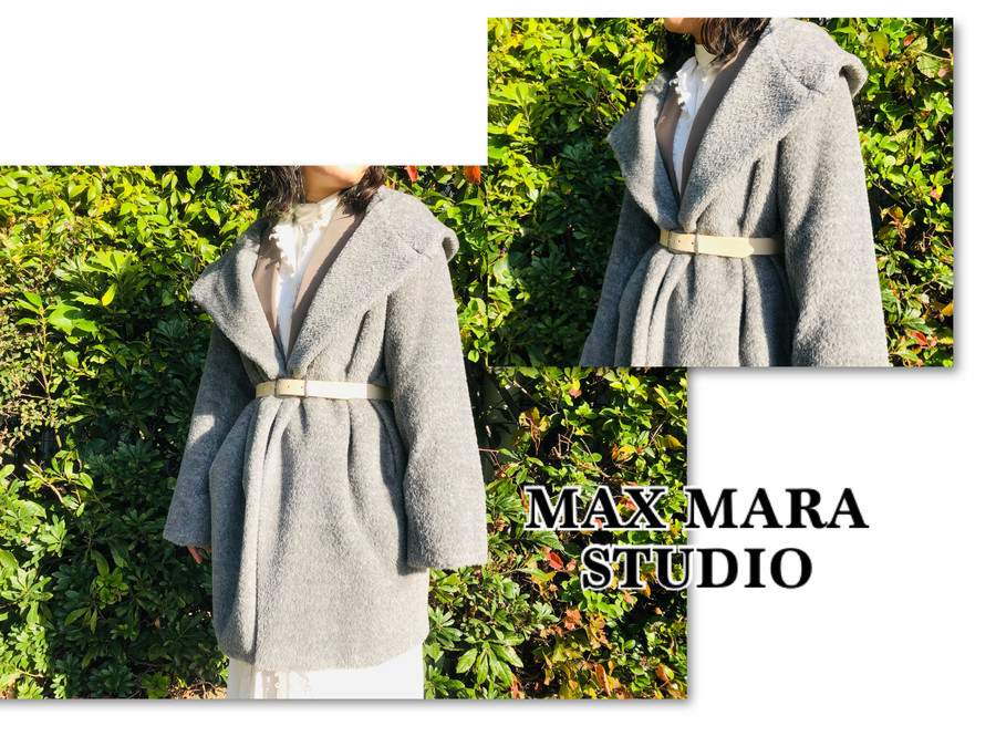 MAX MARA STUDIO /マックスマーラ ストゥディオ】アルパカシャギー