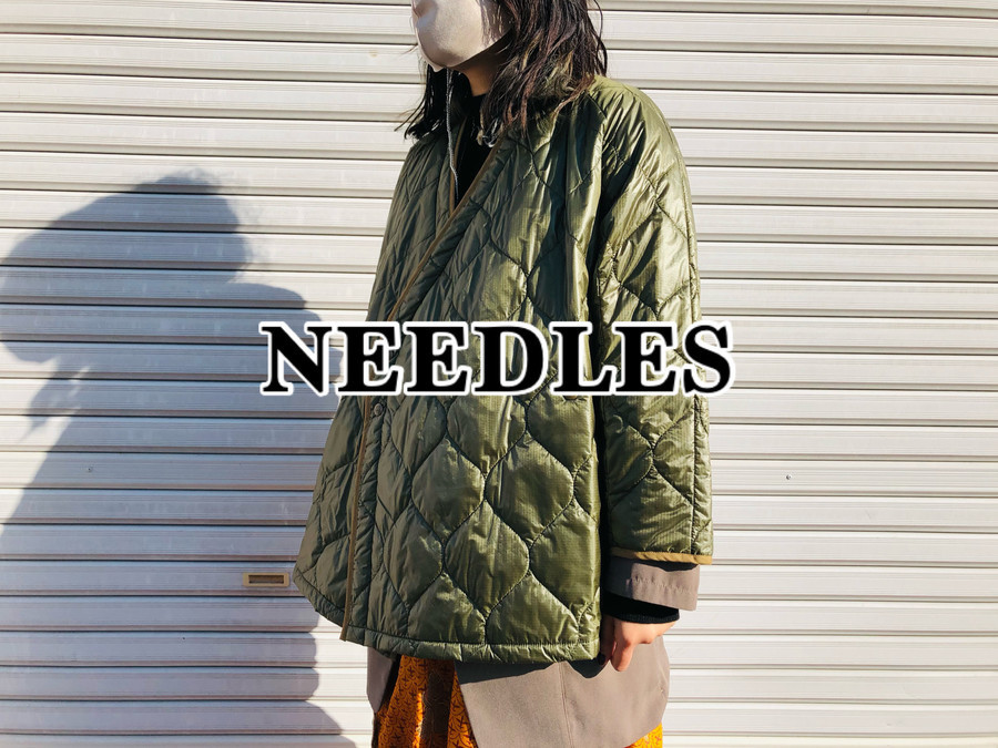 Needles/ニードルス】 キルティングサムエジャケット カーキ