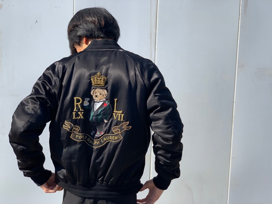 POLO RALPH LAUREN / ポロラルフローレンより19SSのサテン刺繍ブルゾン