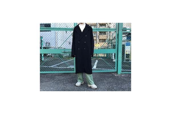 COMOLI/コモリより19ssウールギャバダブルブレステッドコート入荷の