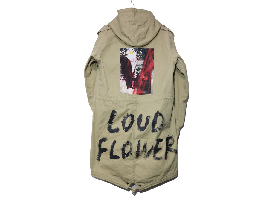 タグ付き 新品 guernika ハンドペイント モッズコート 【公式通販】