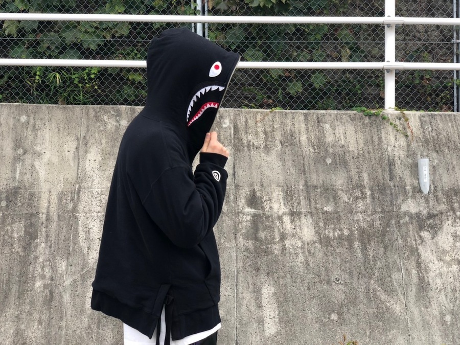 A BATHING APE/ア ベイシング エイプより17AWのShark Sherpa Pullover
