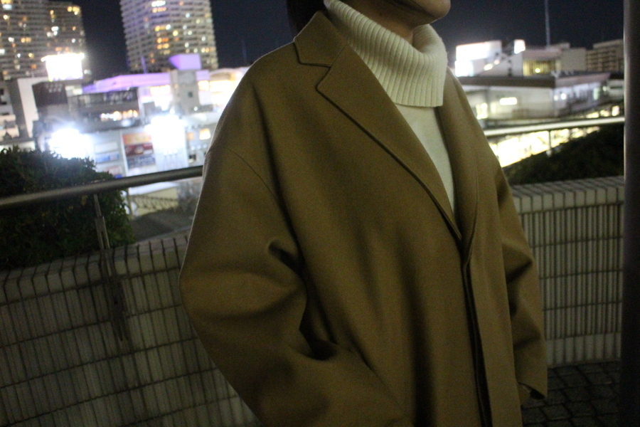 HYKE（ハイク）より未使用のチェスターコートが入荷致しました