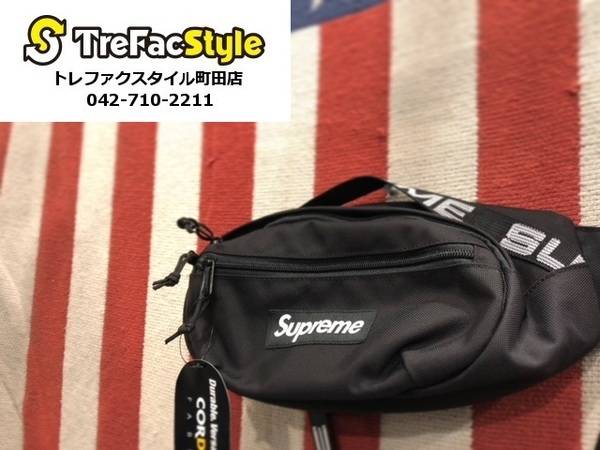 圧倒的存在感！Supreme18SSより、ウエストバッグ緊急入荷