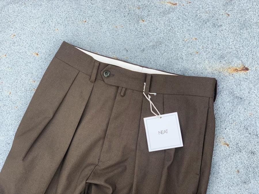 NEAT/ニート】20SS・”TAPERED” HOPSACK /テーパード ホップサックが未