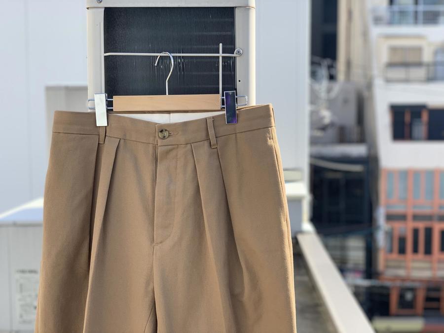 NEAT/ニート】パンツ専業ブランドから、Hopsack Wide/USA TROUSERS