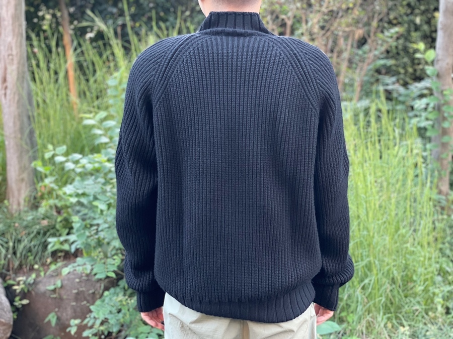 JOHN LAWRENCE SULLIVAN」よりジップニットセーターを買取入荷致しまし