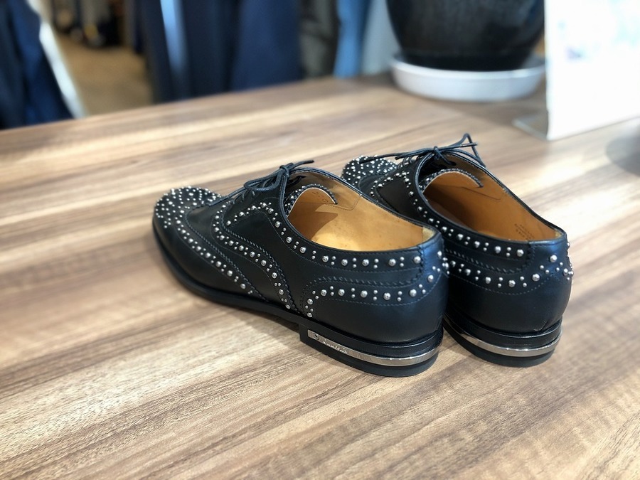 Church's/チャーチ】メタルスタッズが付いたBURWOOD/バーウッドが入荷