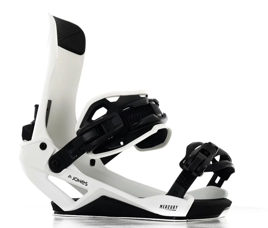 Jones Mercury FASE Snowboard Bindings 2026 - cloud white | Tactics