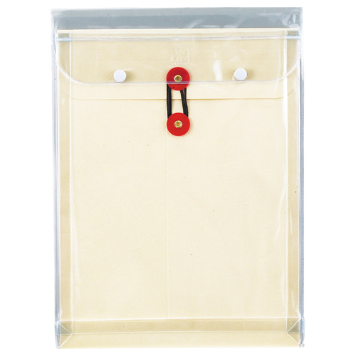 たのめーる】高春堂 ピース マチヒモ付ビニール保存袋 レザック 角2