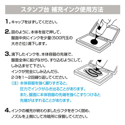 たのめーる】三菱鉛筆 uniスタンプ台専用補充インク 青 HSS55.33 1個の通販