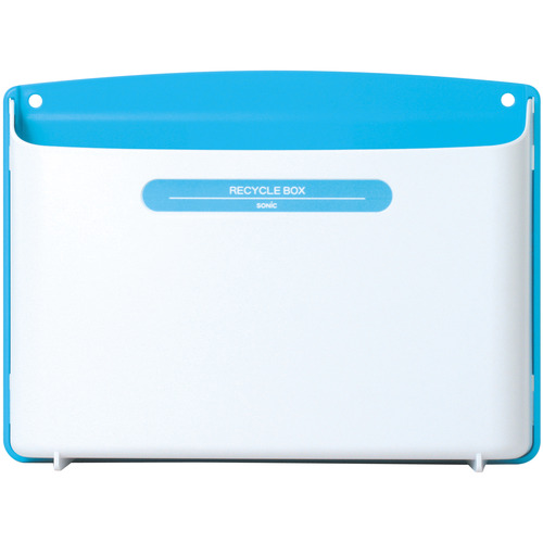 たのめーる】ソニック リサイクルボックス 約2kgタイプ A4 青 MP-693-B