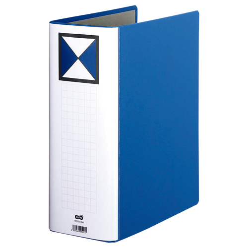 たのめーる】TANOSEE 両開きパイプ式ファイル A4タテ 1000枚収容 100mm