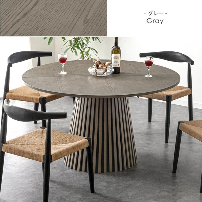 幅120-180cm］伸長式 ダイニングテーブルセット 5点セット 4人掛け