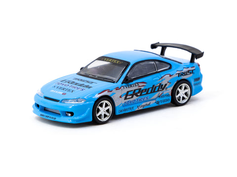 Tarmac Works 1/64 VERTEX Nissan Silvia S15 GReddy - Mijo Special Editi