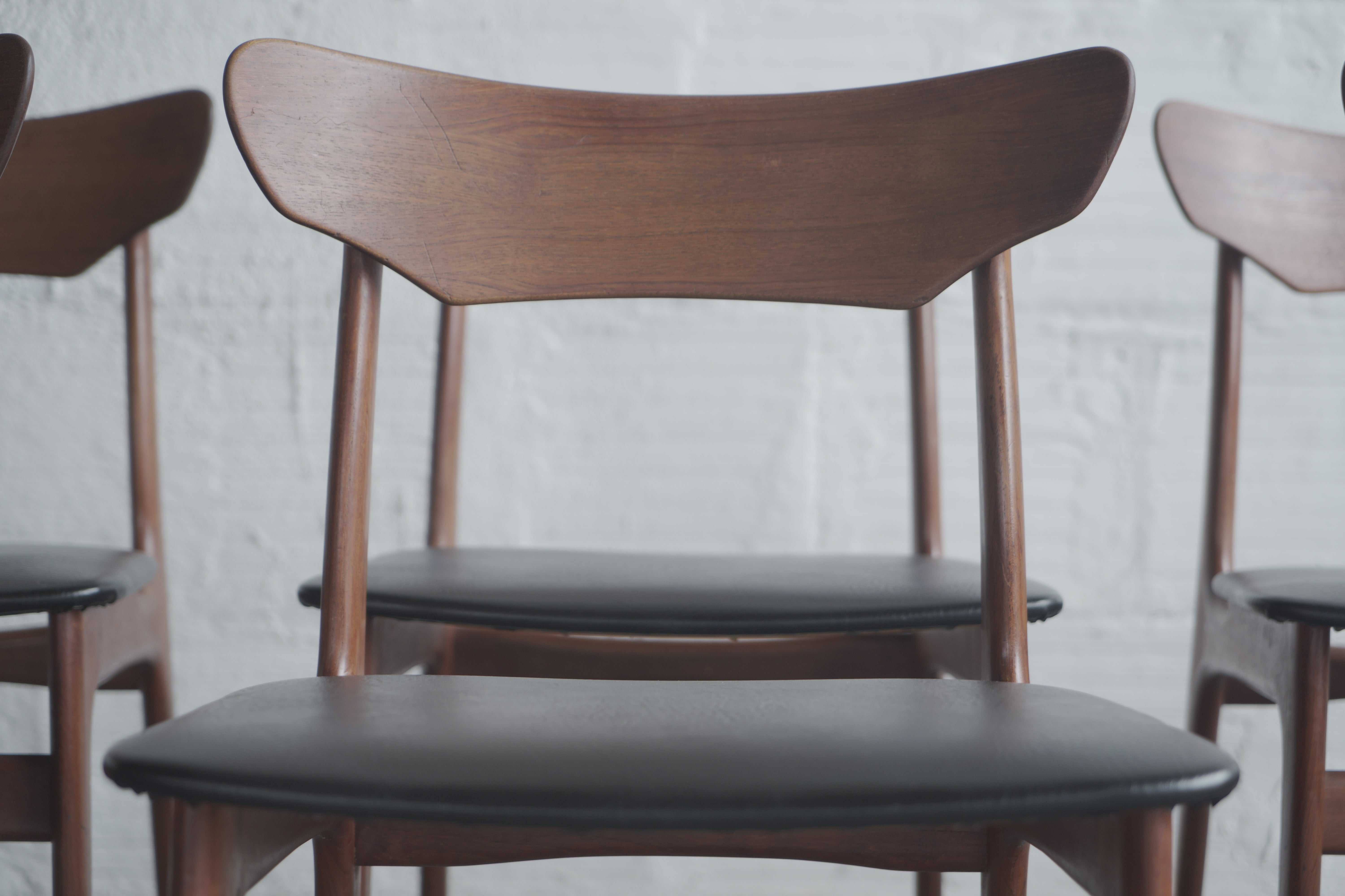 Schønning & Elgaard Danish Teak Dining Chairs – The Good Mod
