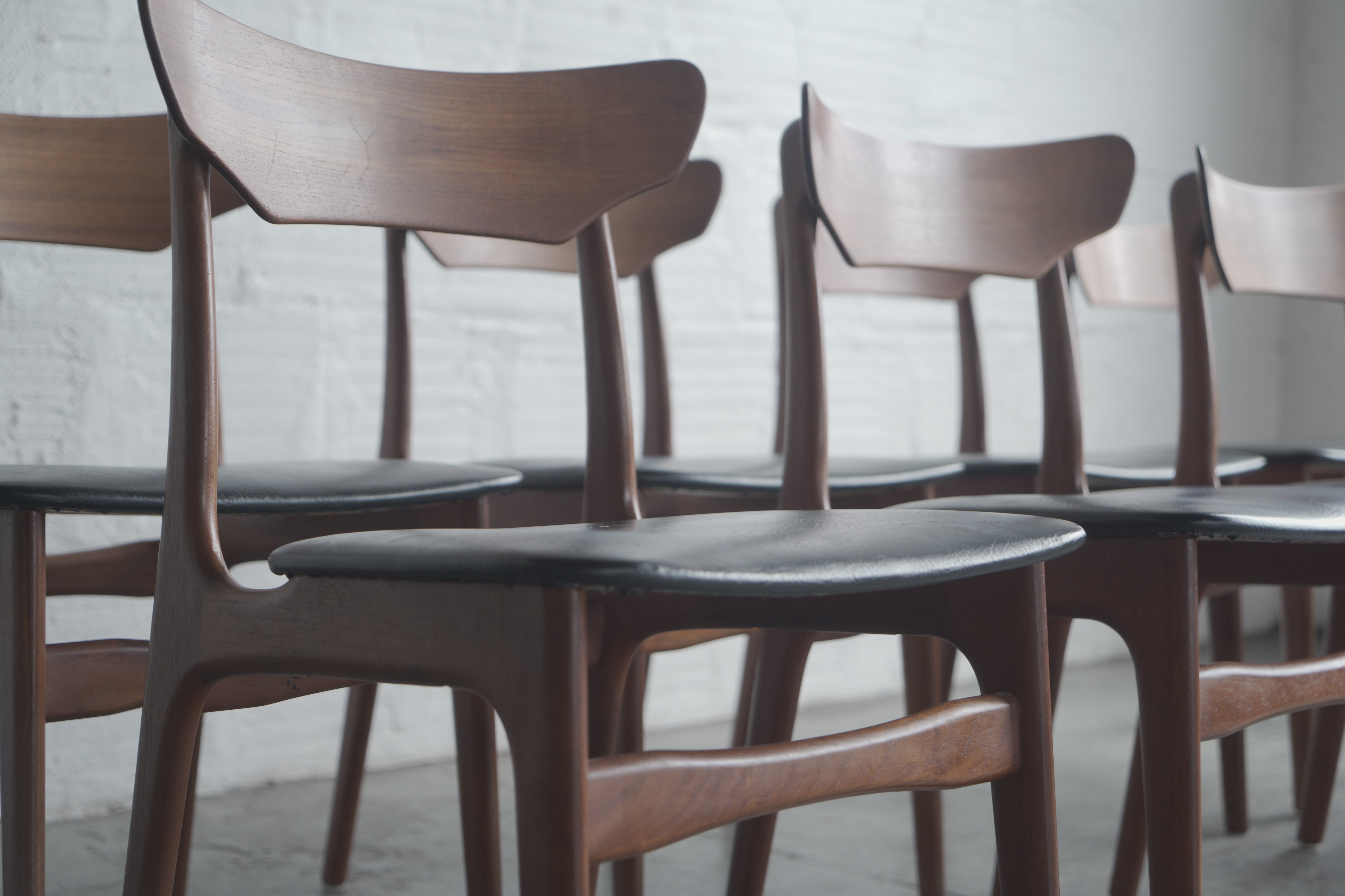 Schønning & Elgaard Danish Teak Dining Chairs – The Good Mod