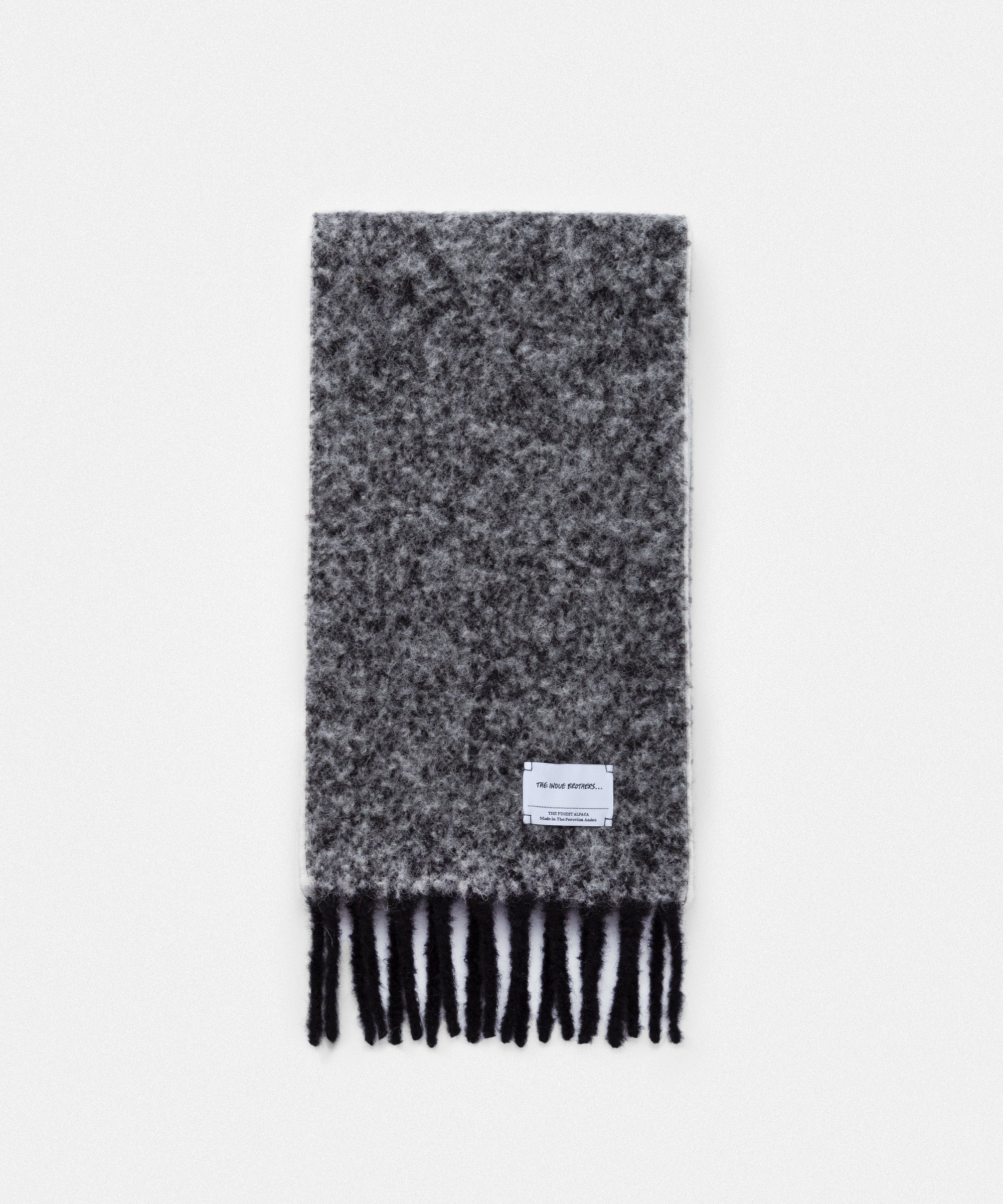 Two Colour Woolly Scarf – The Inoue Brothers