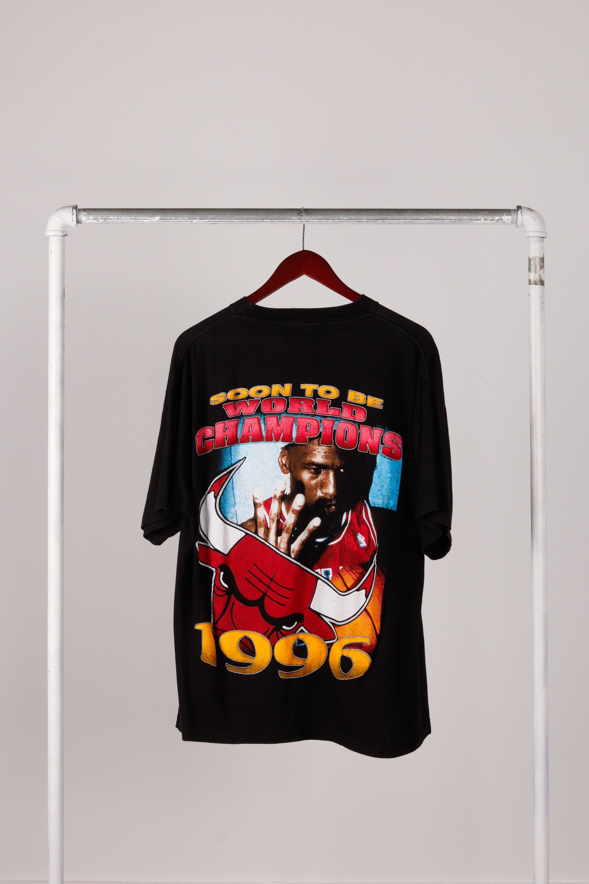 Vintage 1996 Chicago Bulls 'Soon To Be World Champions 72 Wins