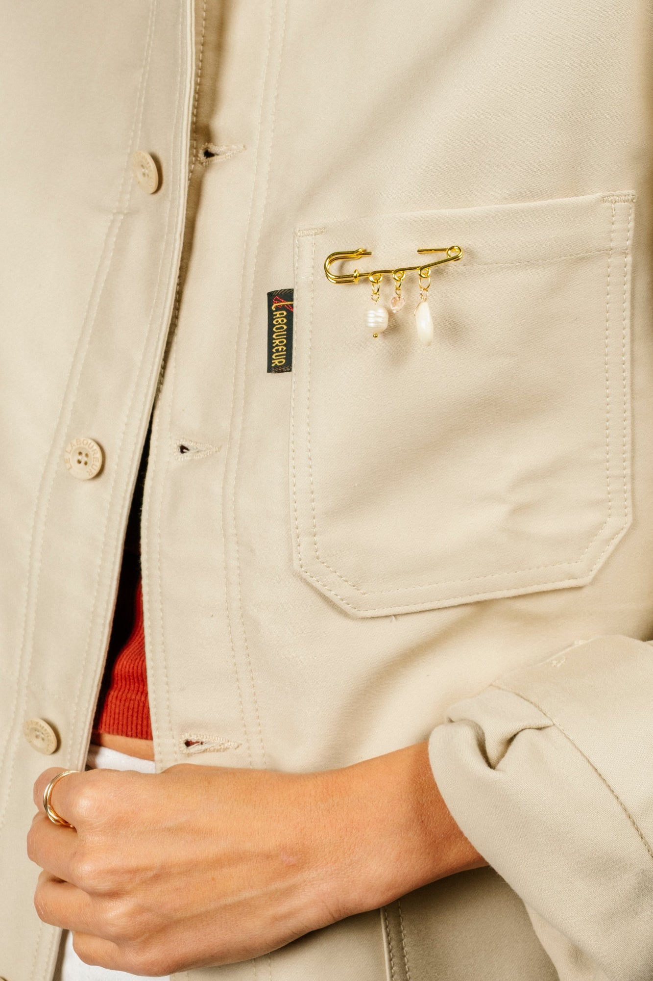 The French Chore Coat | Ecru – The Post Supply