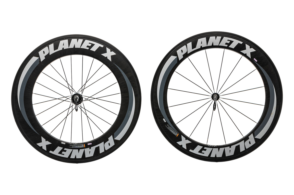 Planet X 80/100 Carbon Tubular 700c Wheelset | The Pro's Closet