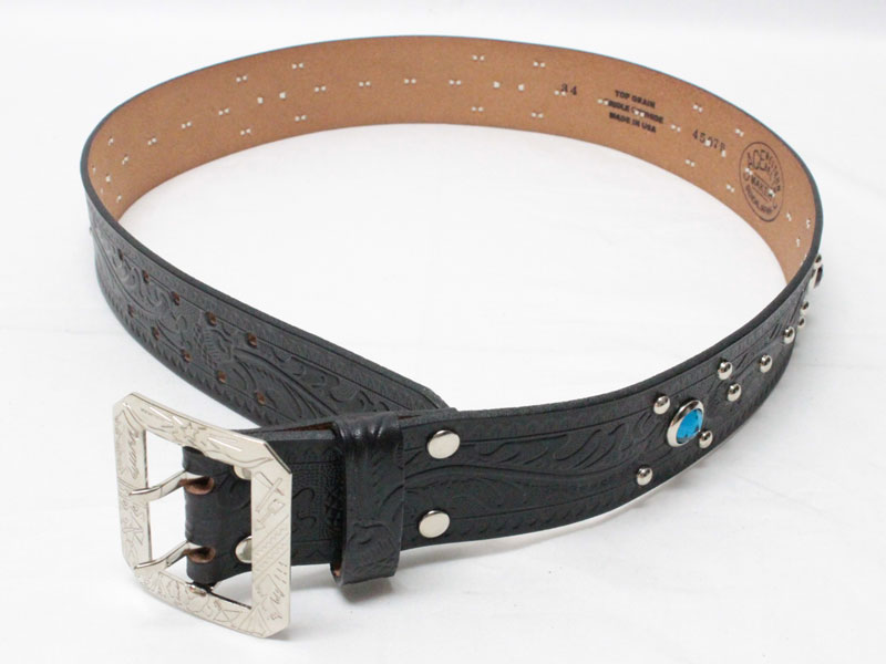 ACE WESTERN BELTS 【Style No. 693 - STYLE1930's 43mm ＜BLACK