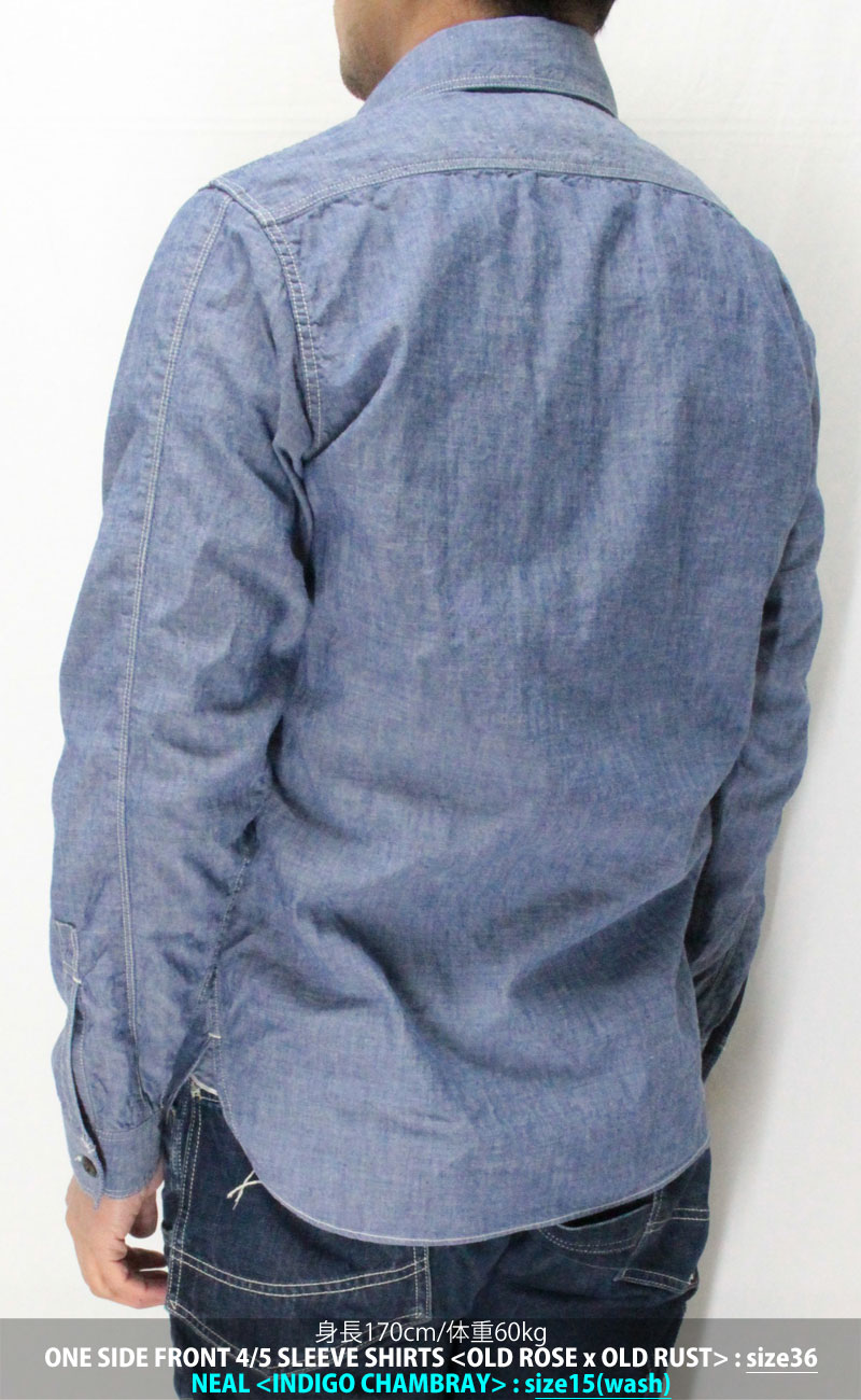 フリーホイーラーズ 30'sスタイルワークシャツ 【ニール ＜インディゴ