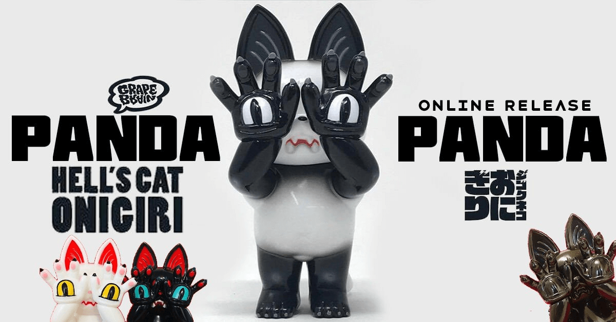 HELL'S CAT ONIGIRI Panda Edition and MORE by GRAPE BRAIN Online