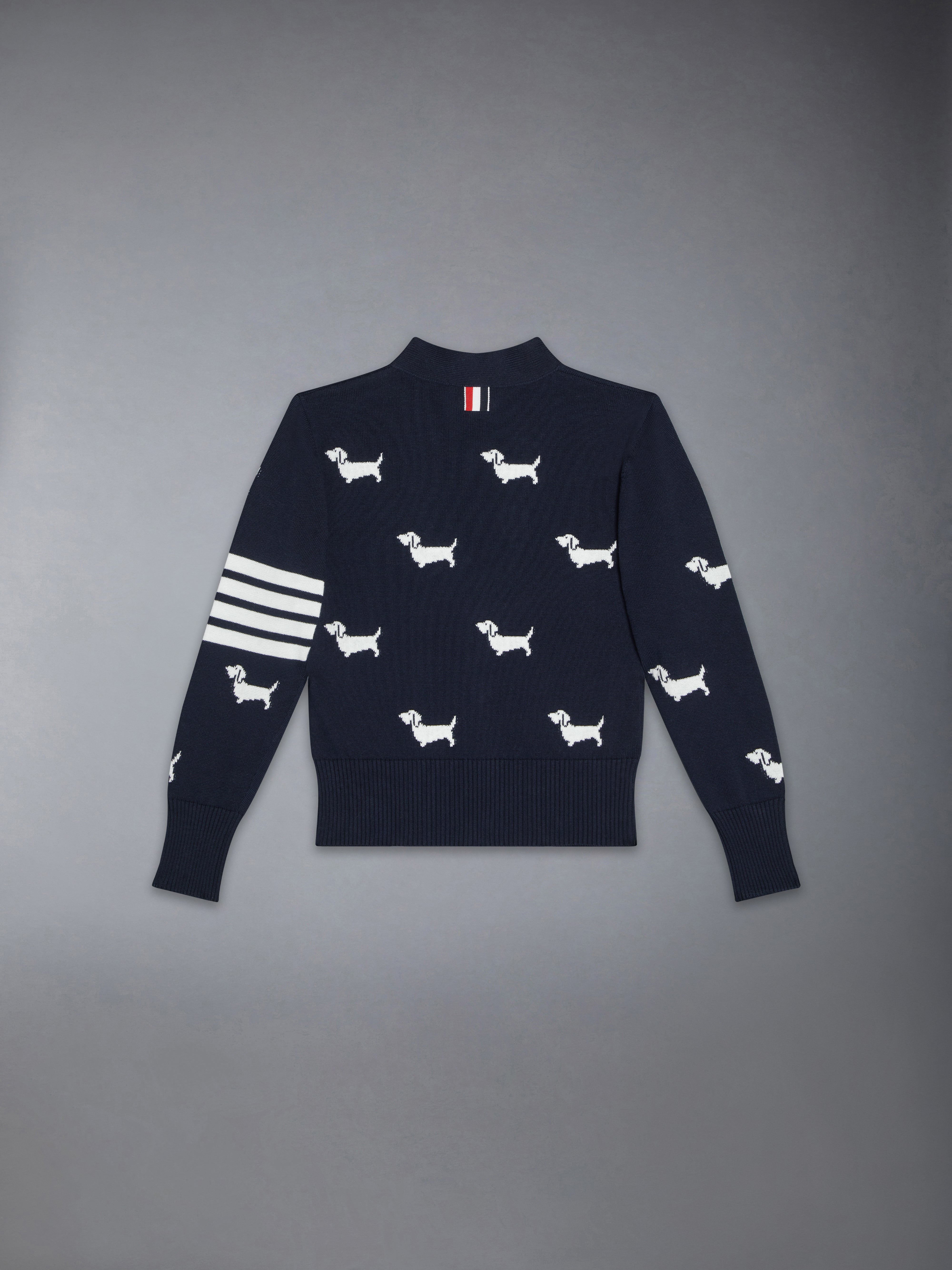 キッズ 4 BAR HECTOR カーディガン | Thom Browne