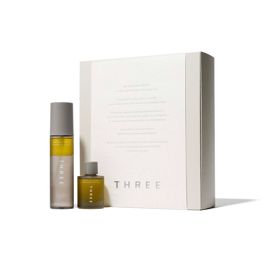 THREE エッセンシャルセンツ ヘアスタイリング セット | スキャルプ