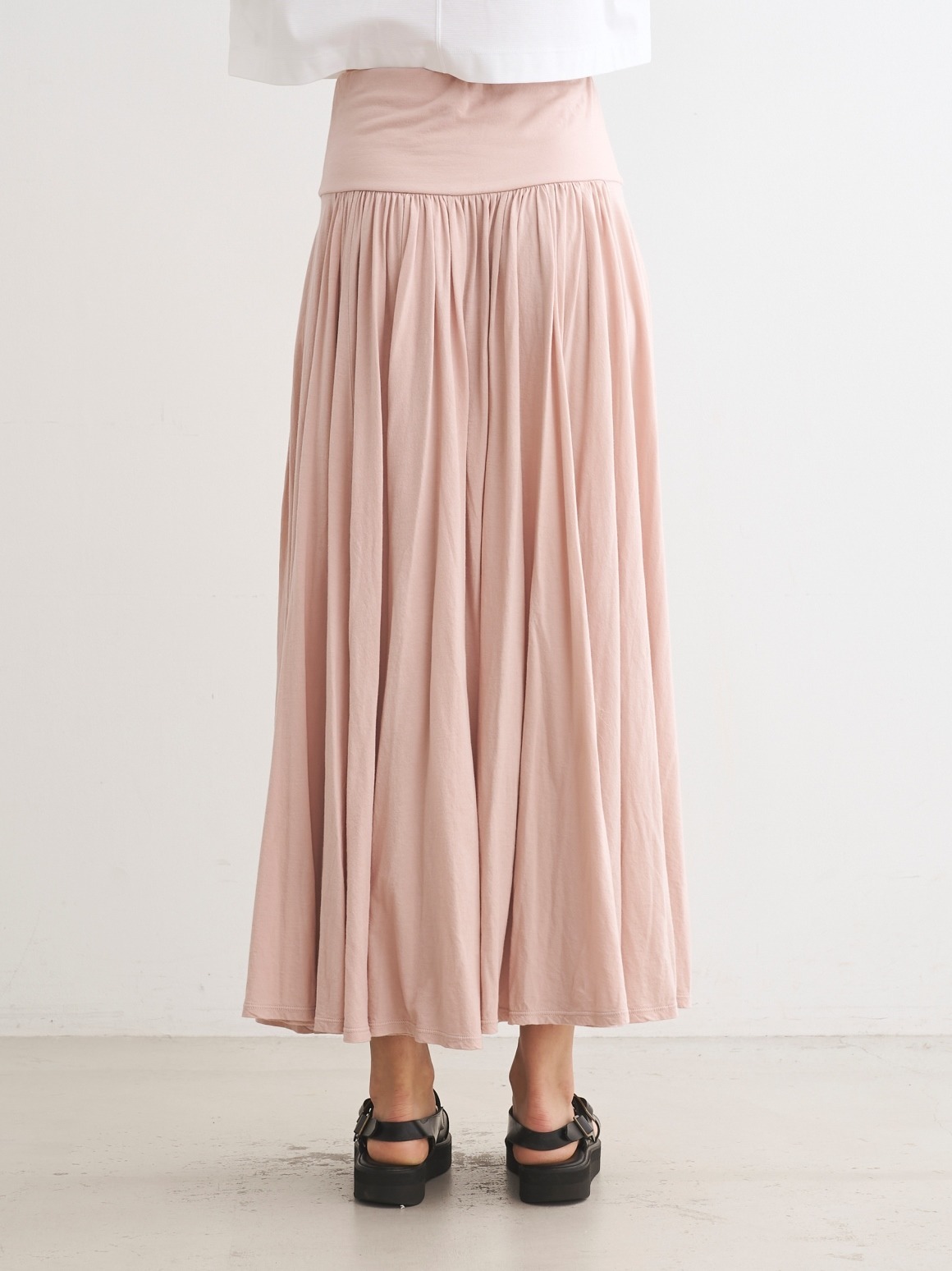 jersey colette long skirt｜スリードッツ オフィシャルオンラインショップ