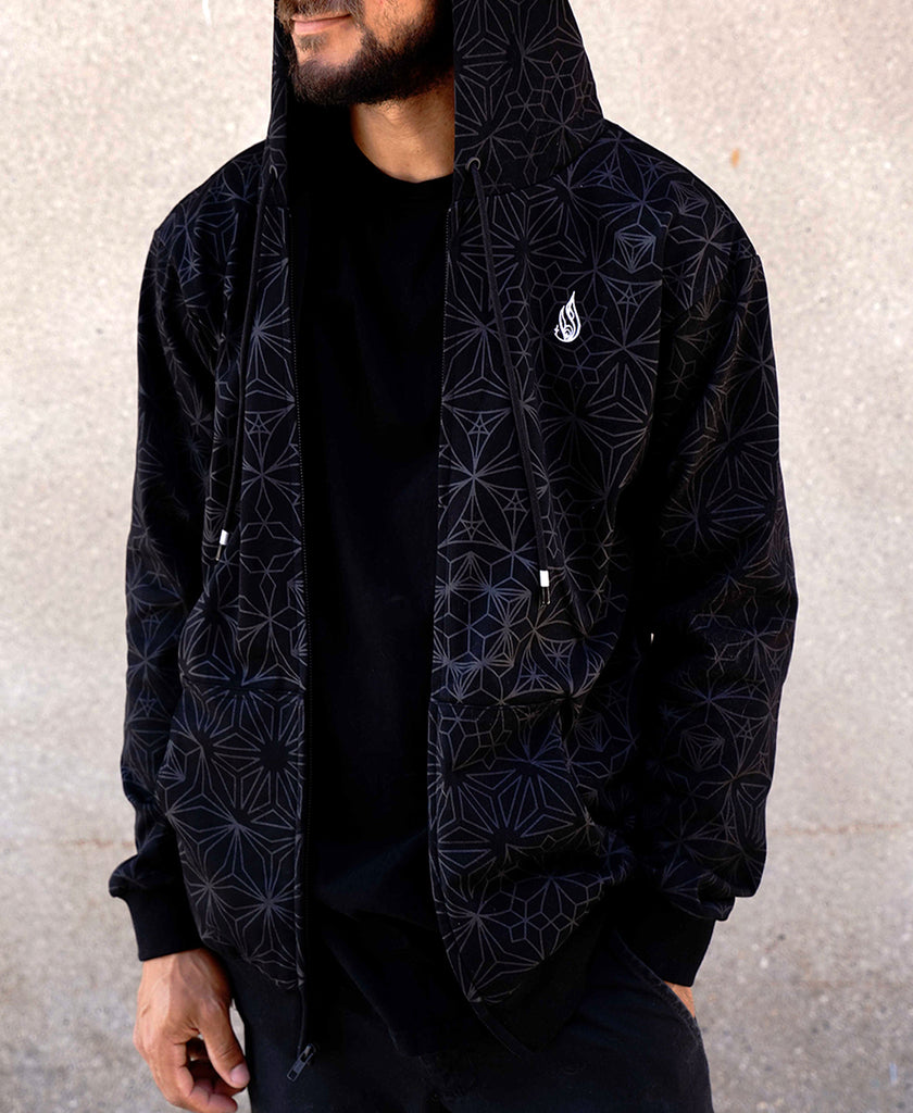 Ninja Zip Hoodie by Threyda - Presale Ships March - Threyda Art